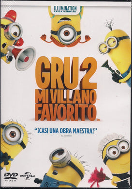 Gru 2 Mi villano favorito (DVD Nuevo)