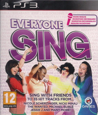 Everyone Sing (PS3 Nuevo)