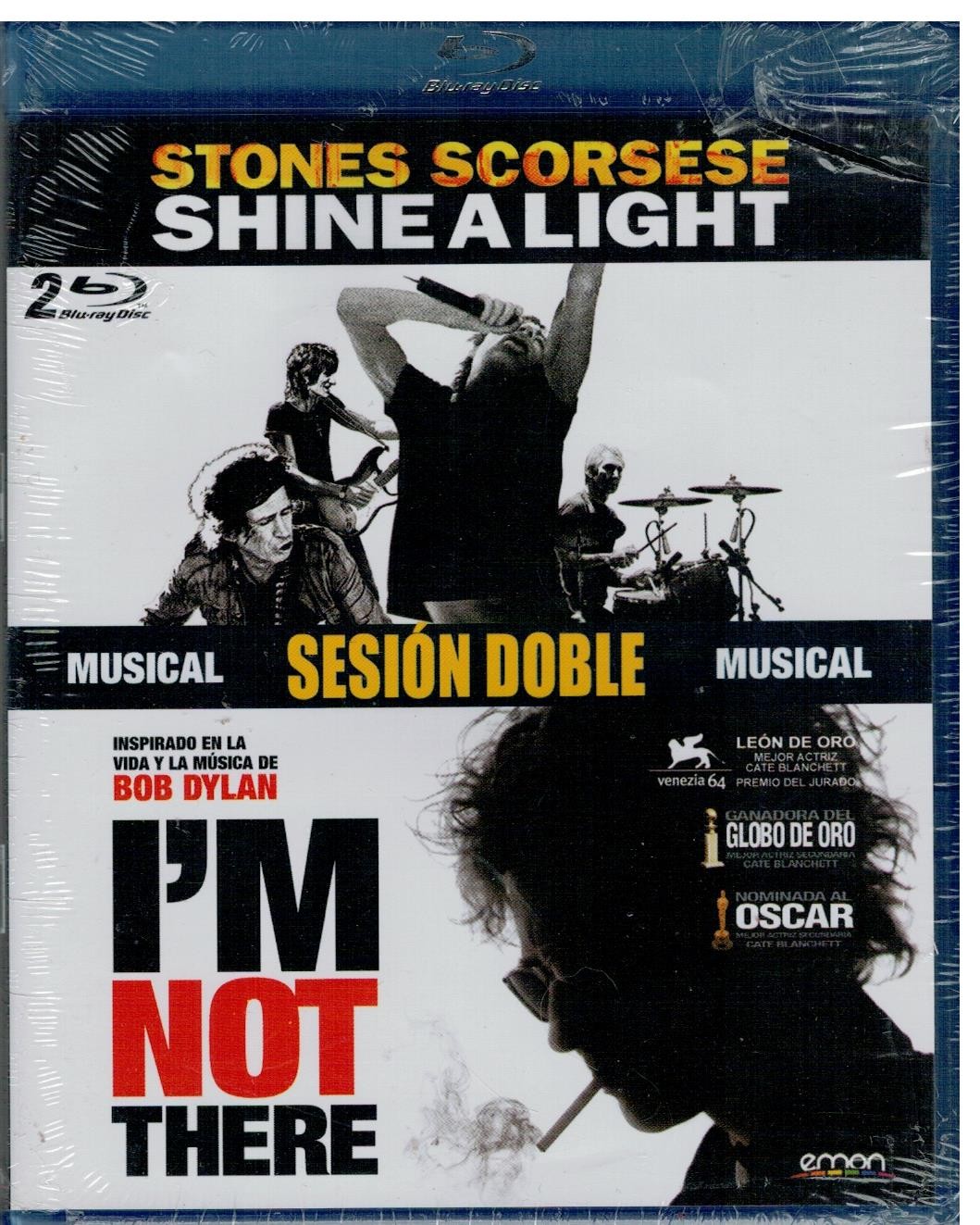 Shine a Light STONES - I'm Not There (Doble Sesión Bluray Nuevo)