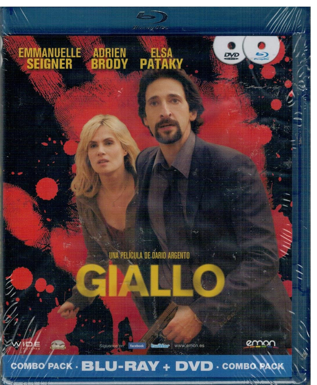 Giallo (Combo Bluray + DVD  Nuevo)