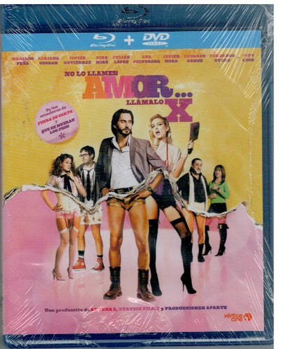 No lo llames amor ... llámalo X (Bluray + DVD Nuevo)