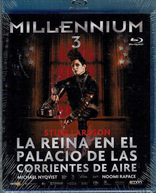 Millennium 3: La reina en el palacio de las corrientes de aire (Bluray Nuevo)