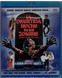 La divertida noche de los zombies (Return of the Living Dead: Part II) (Bluray Nuevo)