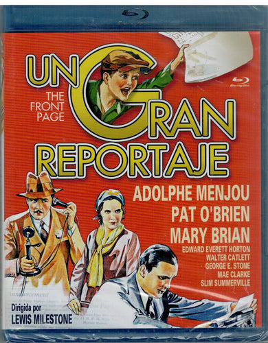 Un gran reportaje (The Front Page) (Bluray Nuevo)