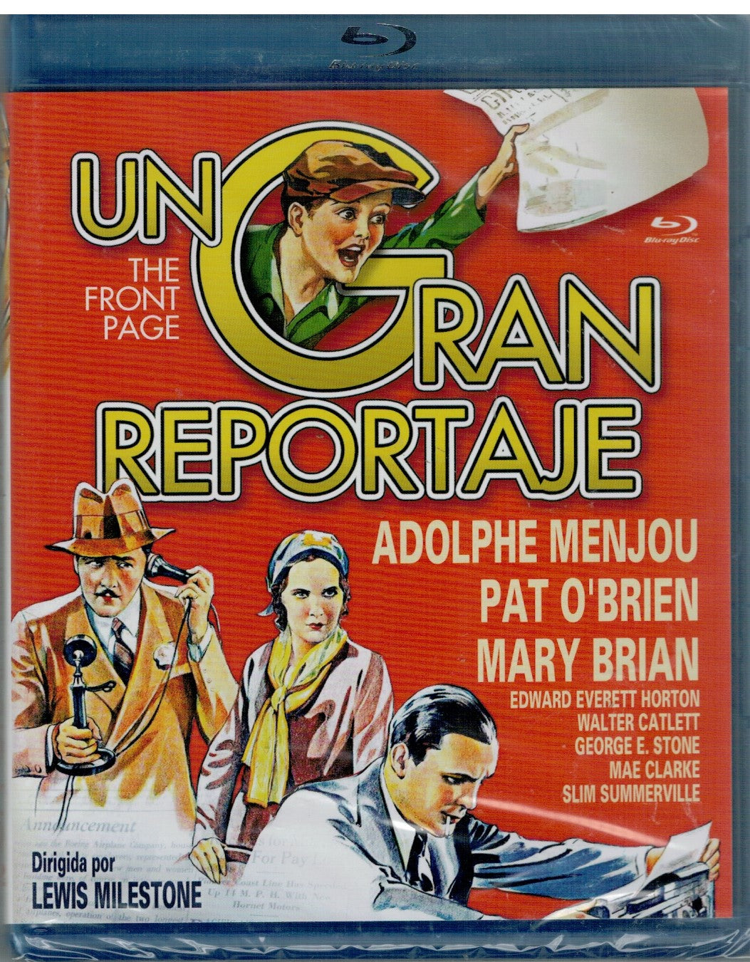 Un gran reportaje (The Front Page) (Bluray Nuevo)