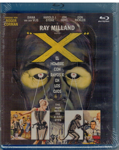 El hombre con rayos X en los ojos (Bluray Nuevo)