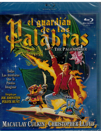 El guardian de las palabras (The Pagemaster) (Bluray Nuevo)