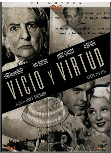 Vicio y virtud (Grand Old Girl) (DVD Nuevo)