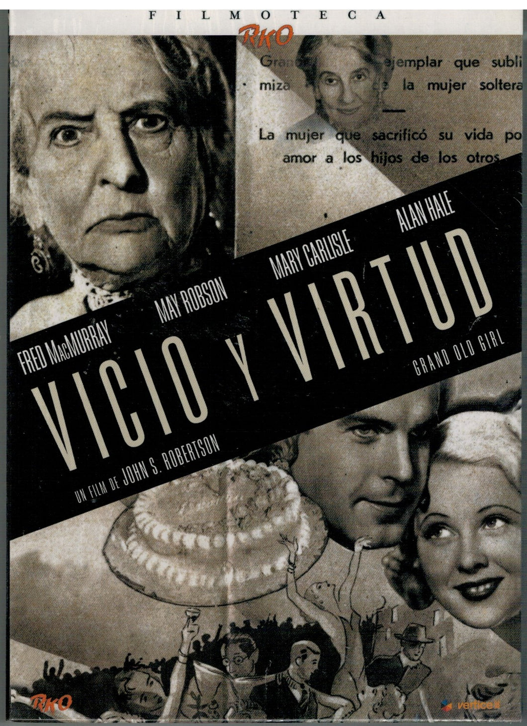 Vicio y virtud (Grand Old Girl) (DVD Nuevo)