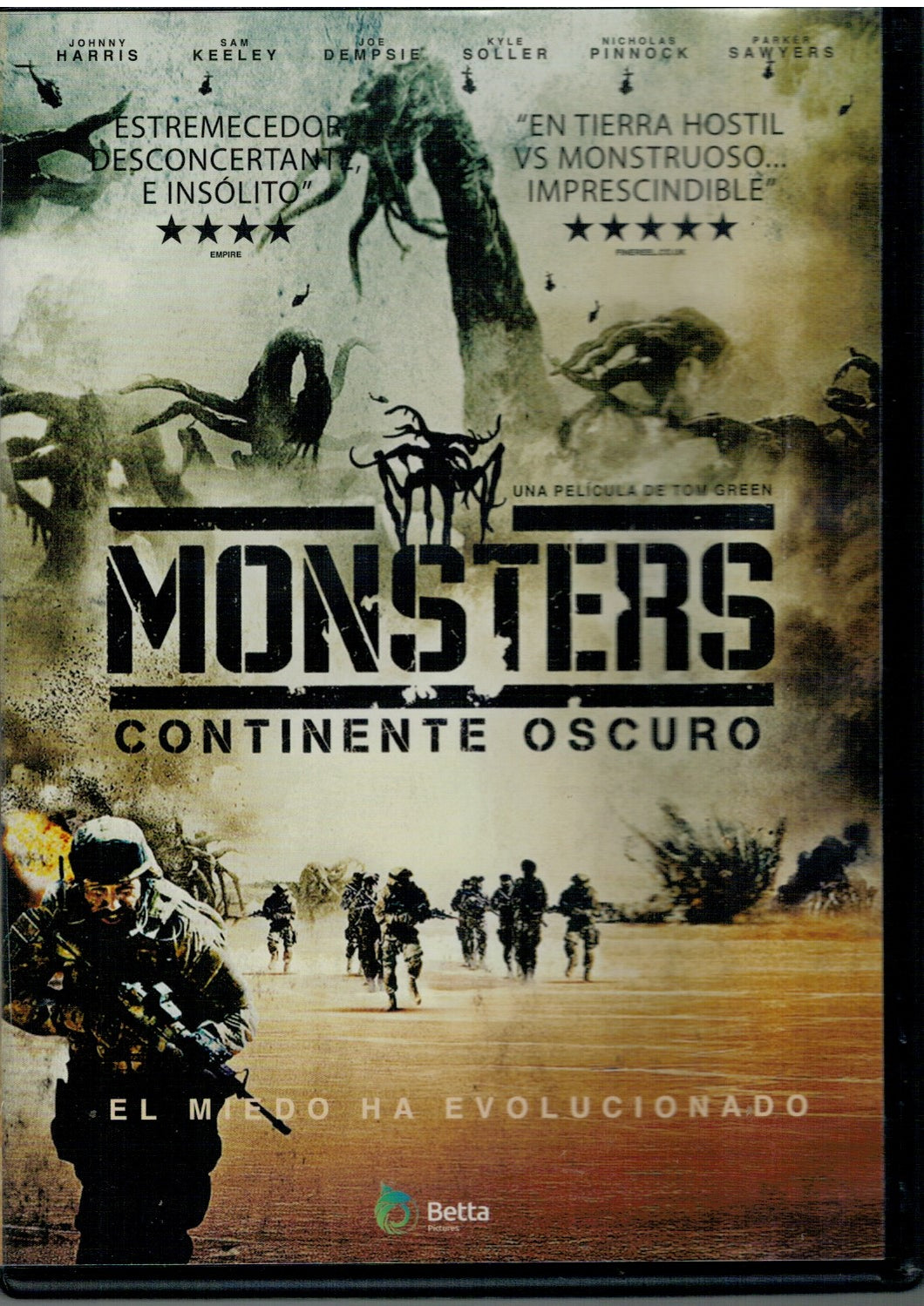 Monsters El continente oscuro  (DVD)