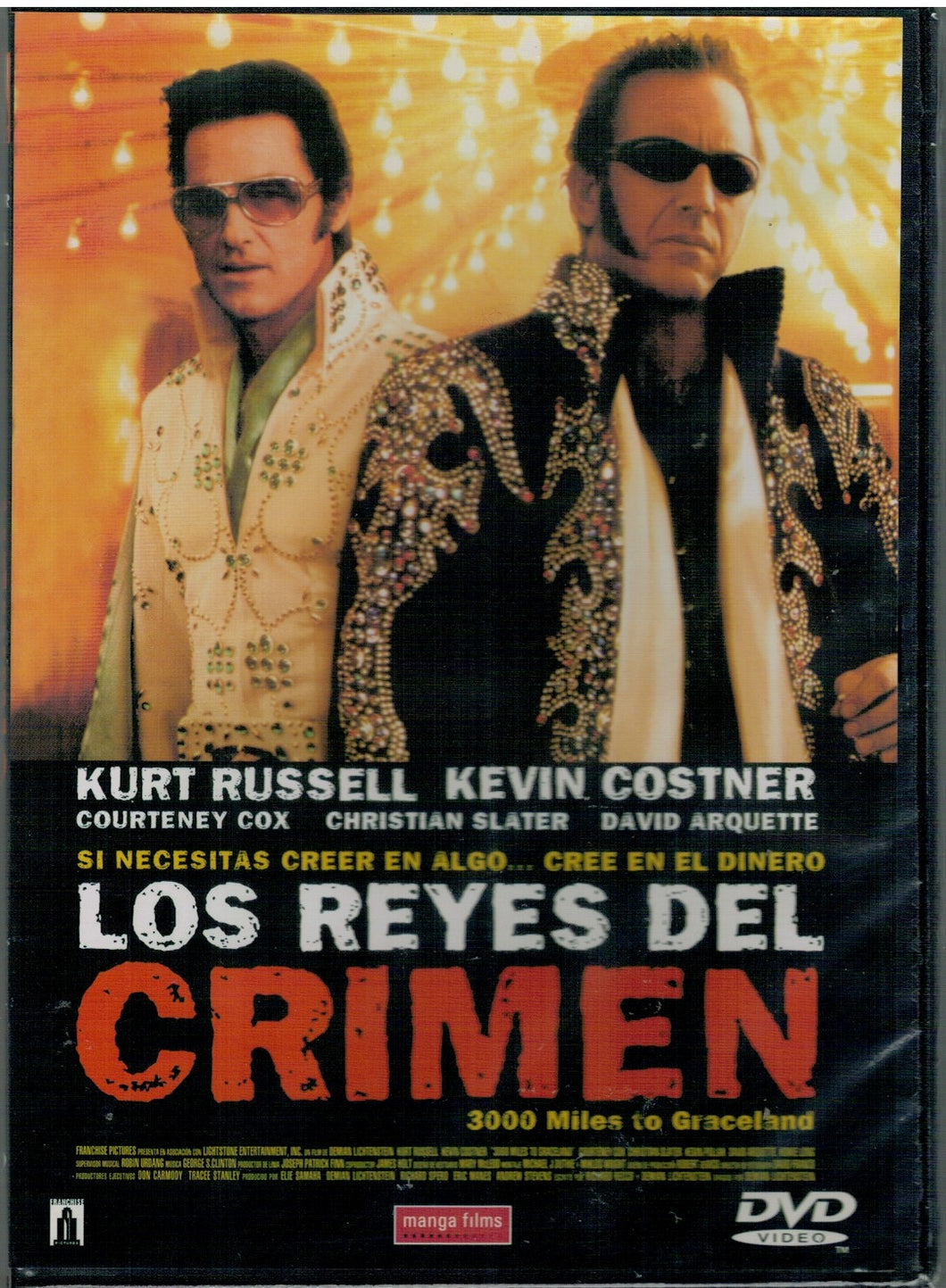 Los reyes del crimen (3000 Miles to Graceland ) (DVD Nuevo)