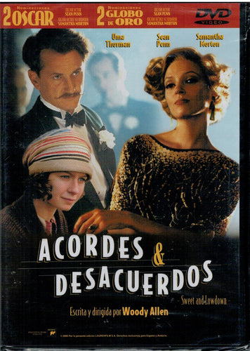 Acordes y desacuerdos (Sweet and Lowdown) (Woody Allen DVD Nuevo)