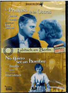 La princesa de las Ostras + No quiero ser un hombre (Lubitsch en Berlín 2 DVD Nuevo)
