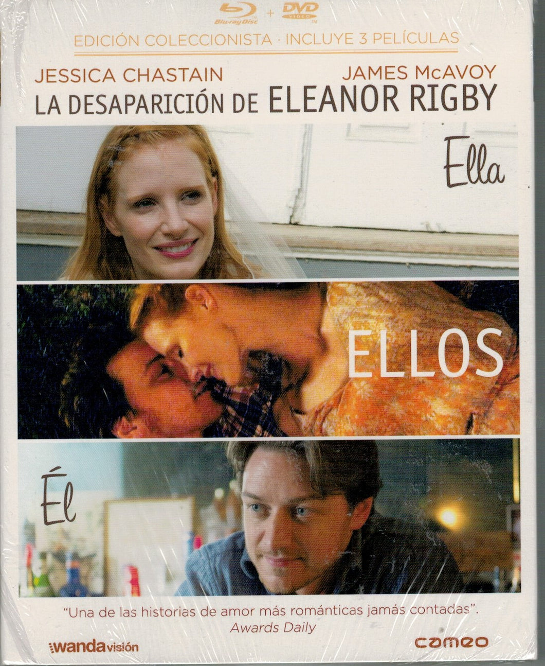 La desaparicion de Eleanor Rigby : Ellos, Ella, Él (Edición Coleccionista Blu Ray + DVD Nuevo)
