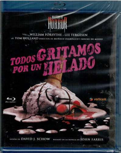 Todos gritamos por un helado (Masters of Horror) (Bluray Nuevo)