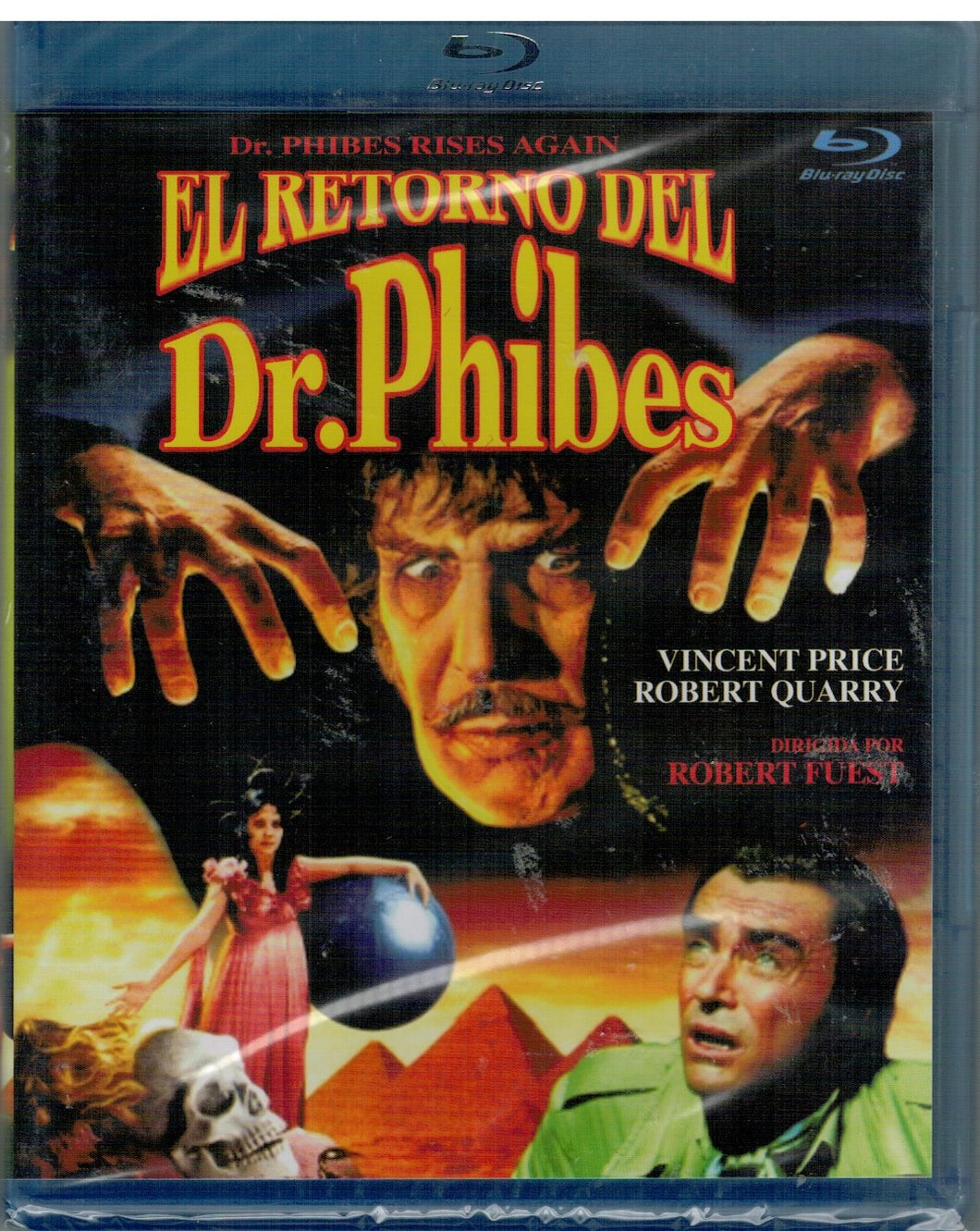 El retorno del Dr. Phibes (Dr. Phibes Rises Again) (Bluray Nuevo)
