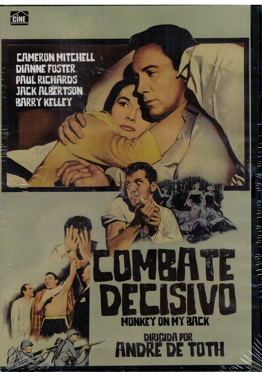 Combate decisivo (Monkey on my Back) (DVD Nuevo)