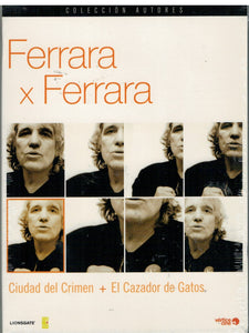 Ferrara x Ferrara : Ciudad del crimen + El cazador de gatos (DVD Nuevo)