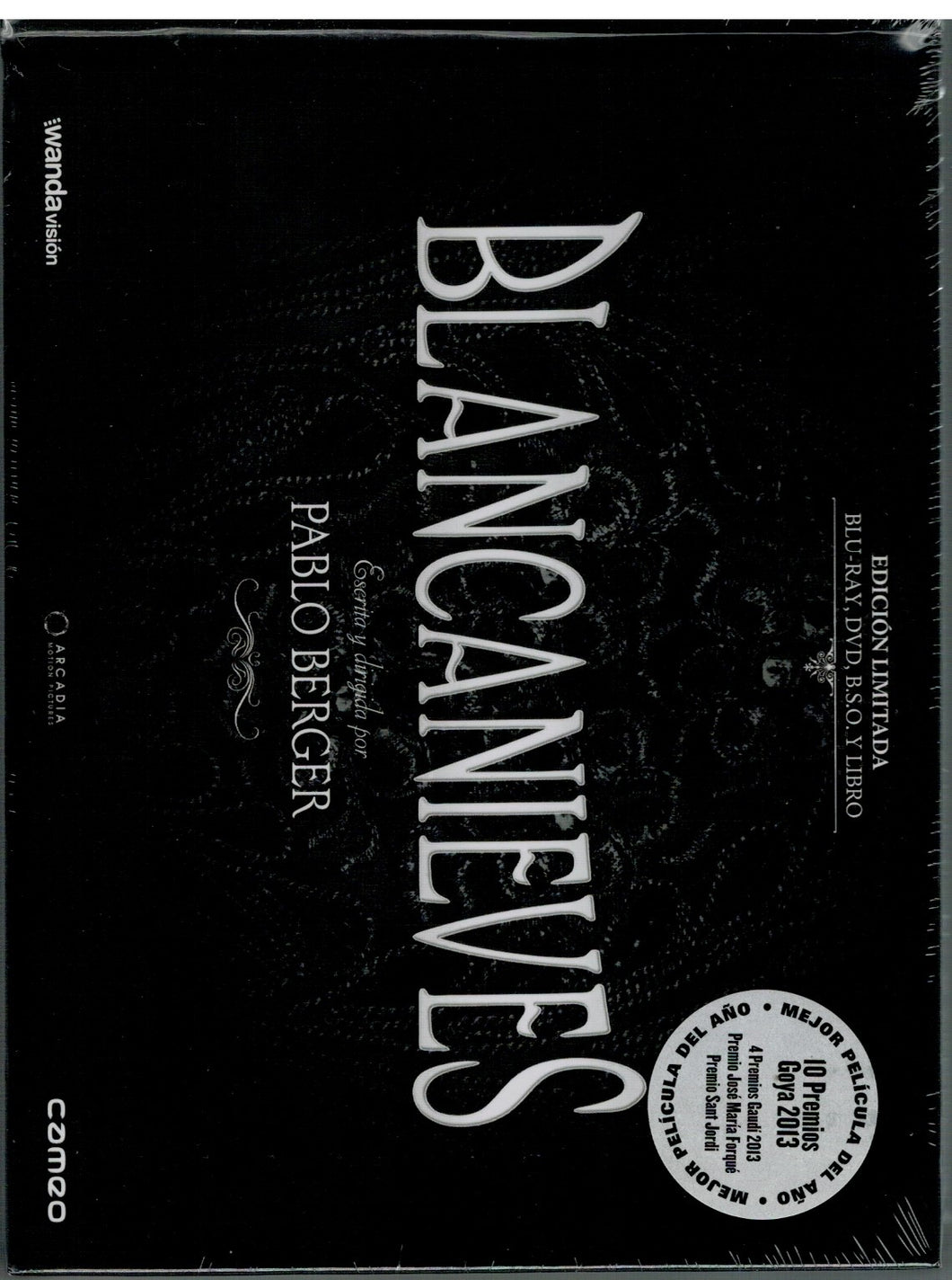 Blancanieves (Edición Limitada Bluray + DVD + B.S.O. + Libro - Nuevo)