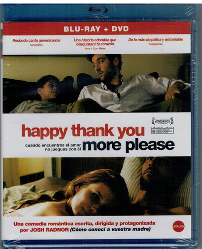 Happy Thank You More Please (Bluray + DVD Nuevo)
