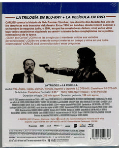 Carlos- El Chacal (La Trilogía en Blu Ray + la película en DVD (Bluray Nuevo)