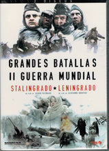 Cargar imagen en el visor de la galería, Grandes Batallas II Guerra Mundial (Stalingrado-Leningrado) (2 DVD Nuevo)