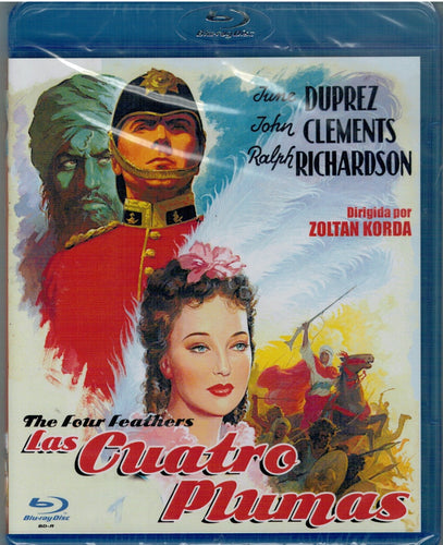 Las cuatro plumas (The Four Feathers 1939) (Bluray Nuevo)