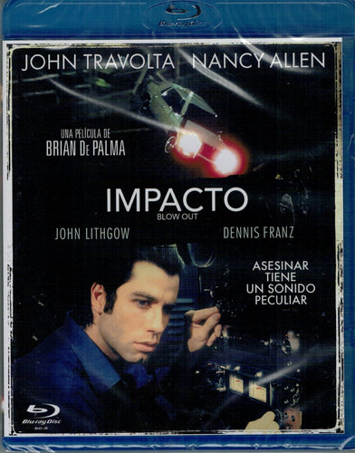 Impacto (Blow Out) (Bluray Nuevo)