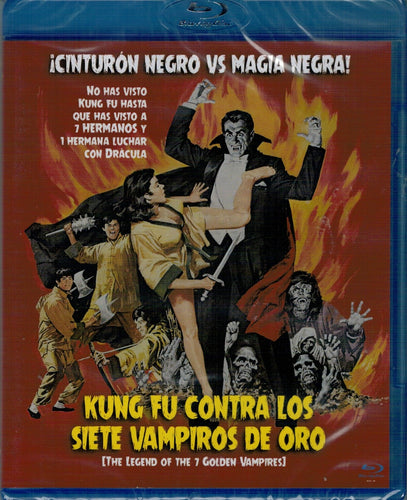 Kung Fu contra los siete vampiros de oro (The Legend of the 7 Golden Vampires) (Bluray Nuevo)