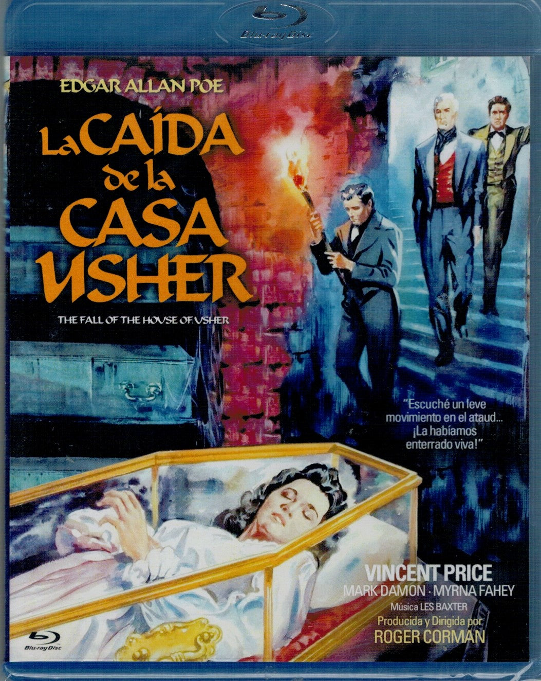 La caida de la casa Usher (1960 The Fall of the house of Usher) (Bluray Nuevo)