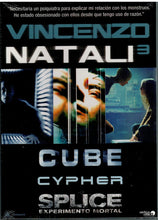 Cargar imagen en el visor de la galería, Pack Vincenzo Natali - Cube + Cypher + Splice Experimento mortal (3 DVD Nuevo)