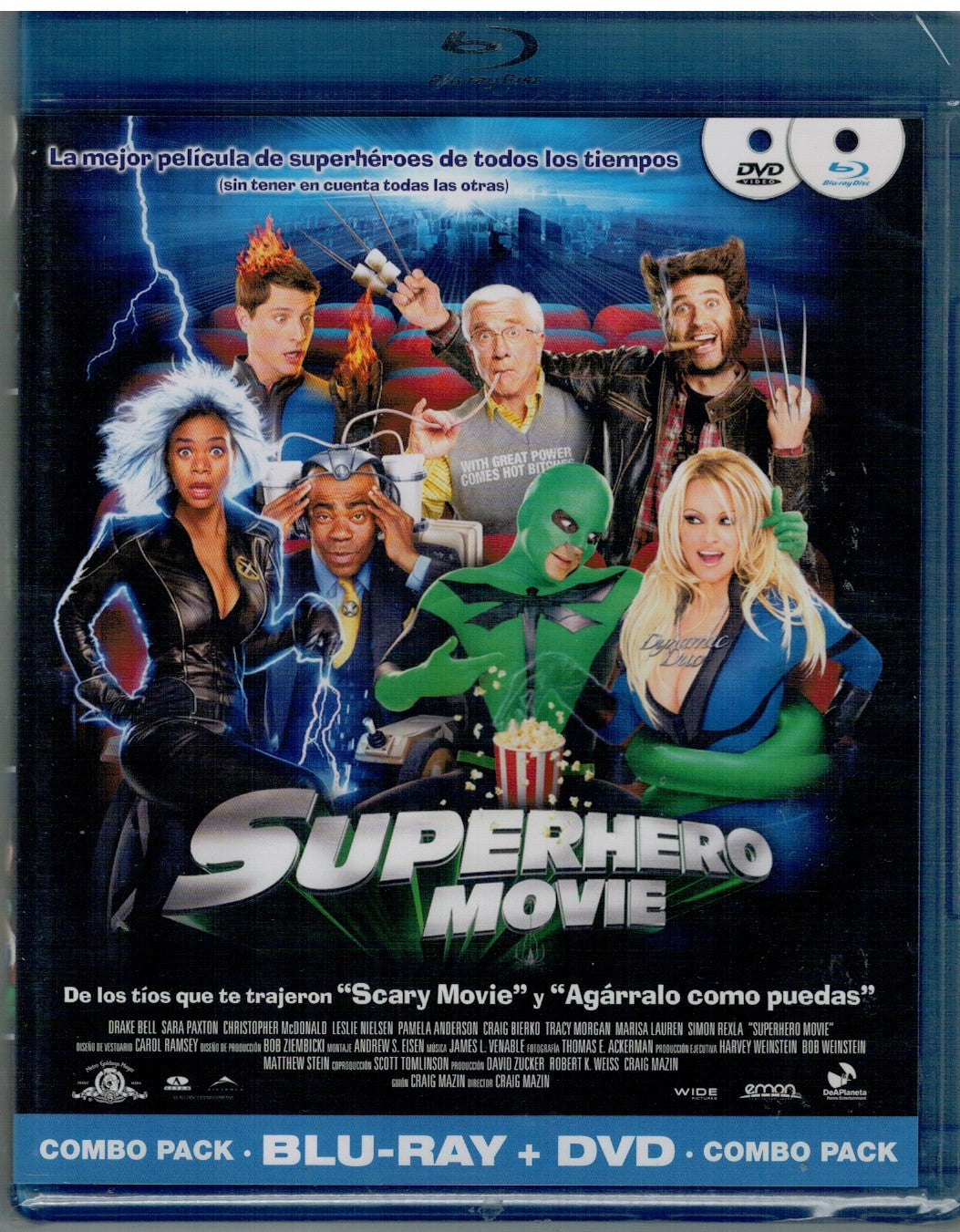 Superhero Movie (Bluray + DVD Nuevo)