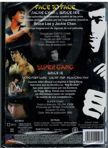 El fenomeno Bruce Lee : Face to Face - Super Gang (DVD Nuevo)