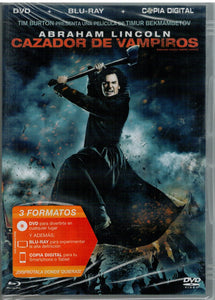 Abraham Lincoln : Cazador de vampiros (DVD + Bluray + Copia Digital Nuevo)