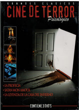 Cargar imagen en el visor de la galería, Pack Grandes Clásicos del Cine de Terror (La profecia - Satan mon amour - La leyenda de la casa del inierno (DVD Nuevo)