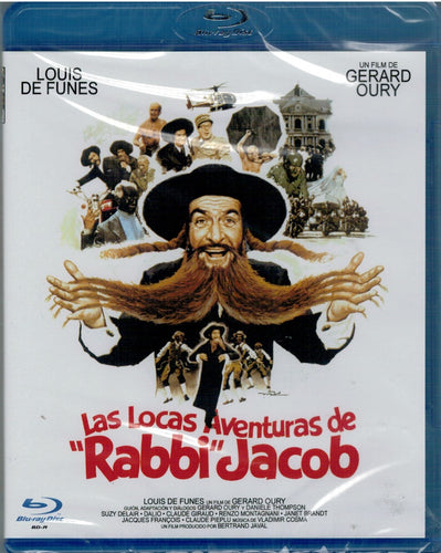 Las locas aventuras de Rabbi Jacob (Bluray Nuevo)
