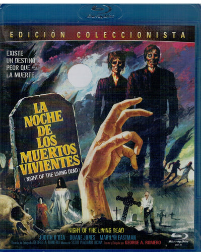 La noche de los muertos vivientes (Night of the Living Dead 1968) (Ed Coleccionista Bluray Nuevo)