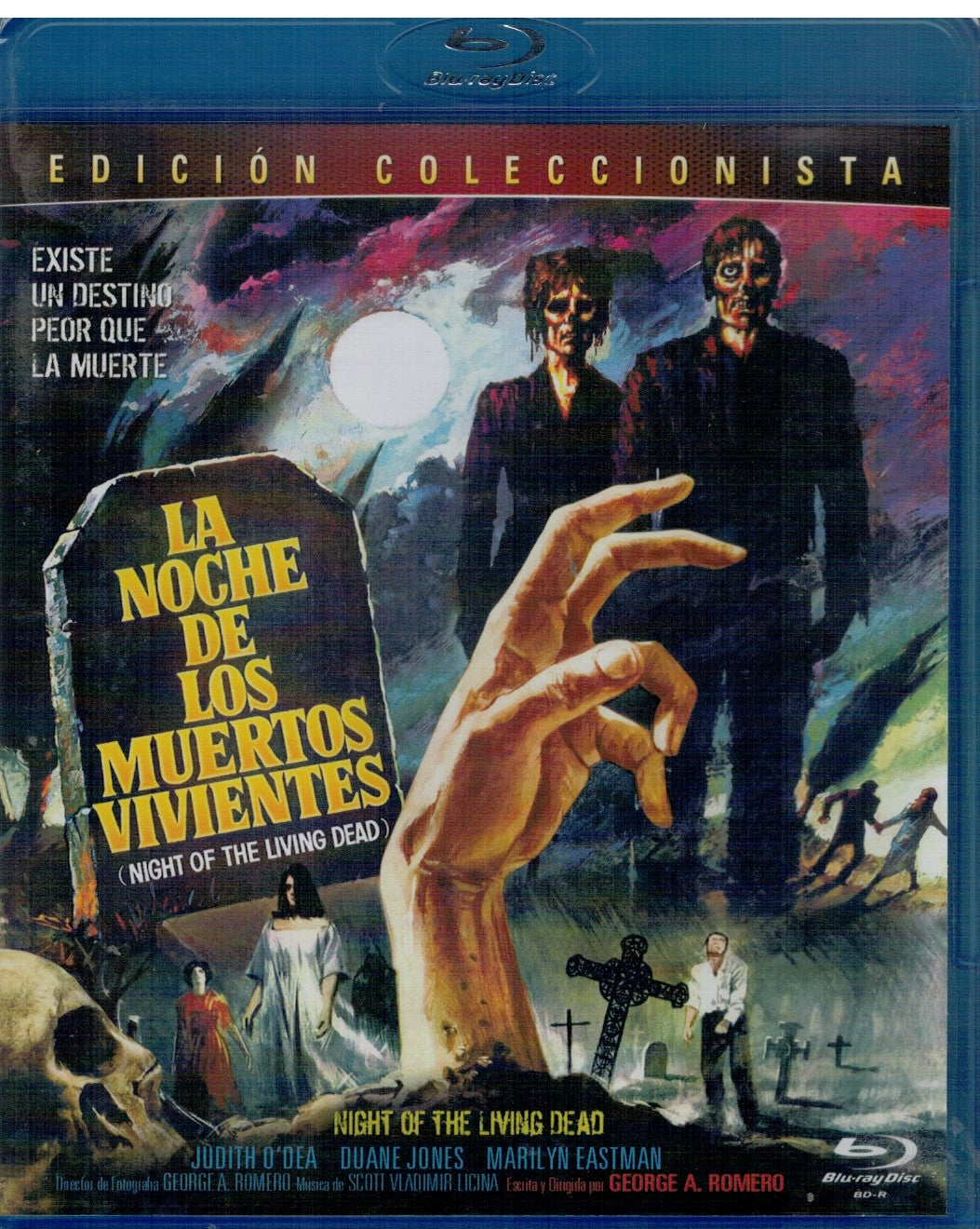 La noche de los muertos vivientes (Night of the Living Dead 1968) (Ed Coleccionista Bluray Nuevo)
