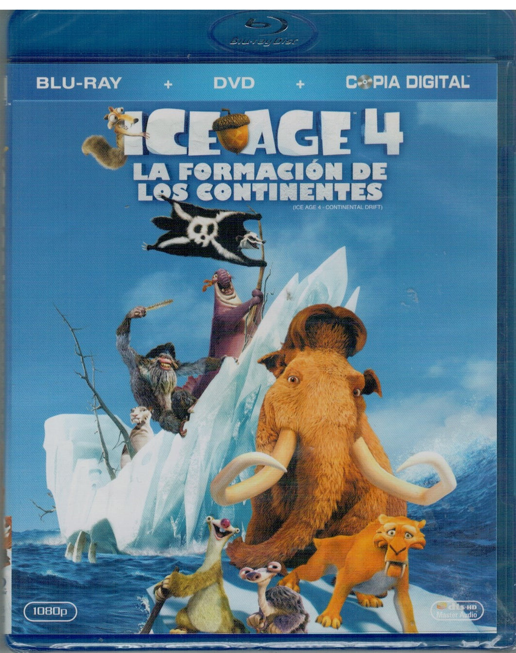 Ice Age 4 La formación de los continentes (Bluray Nuevo)
