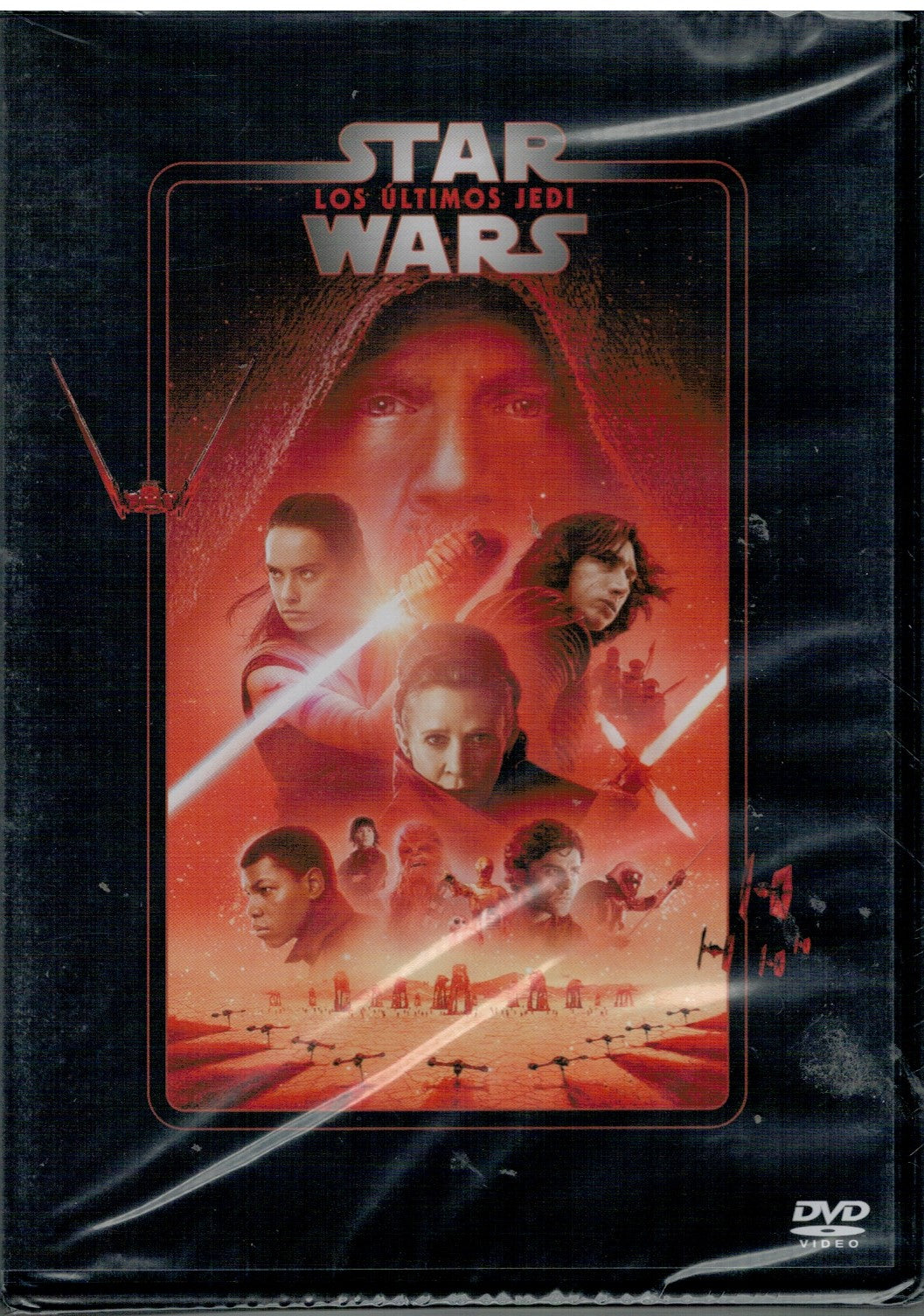 Star Wars : Los ultimos Jedi (DVD Nuevo)