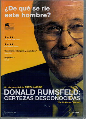 Donald Rumsfeld, certezas desconocidas (v.o. Inglés) (DVD nuevo)