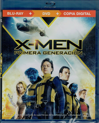 X-Men Primera generación (Bluray Combo Nuevo)
