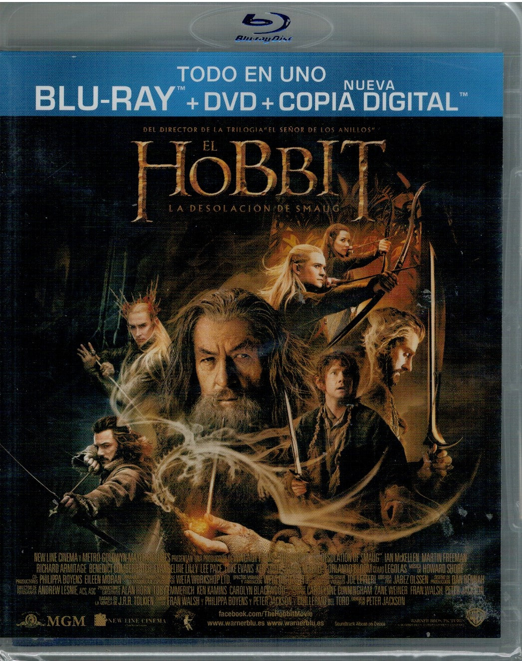 El Hobbit : La desolación de Smaug (Bluray Nuevo)