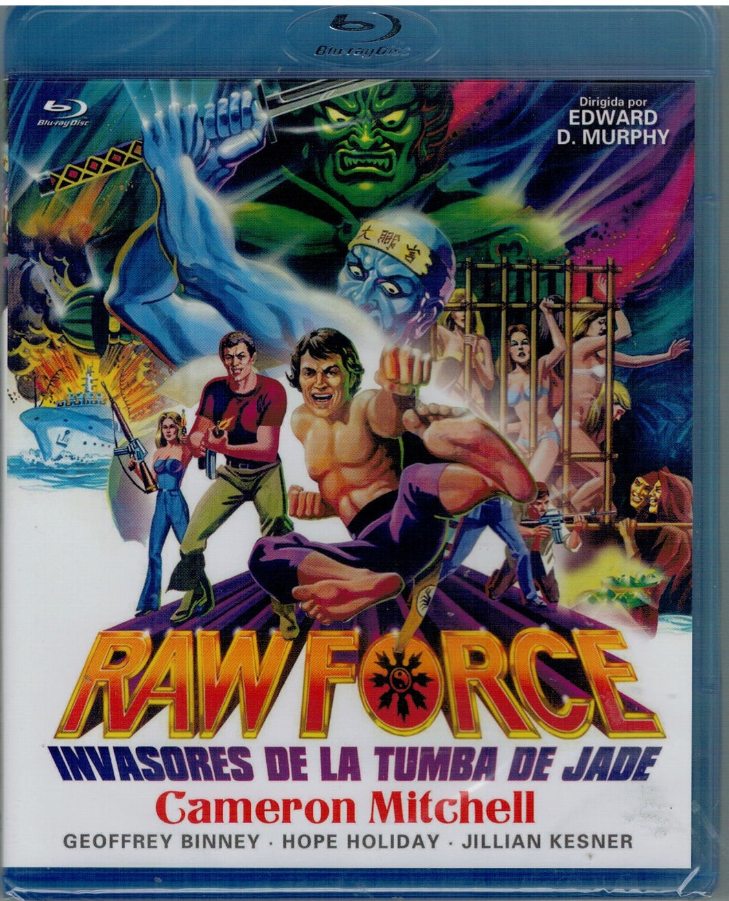 Raw Force - Invasores de la Tumba de Jade (Bluray Nuevo)