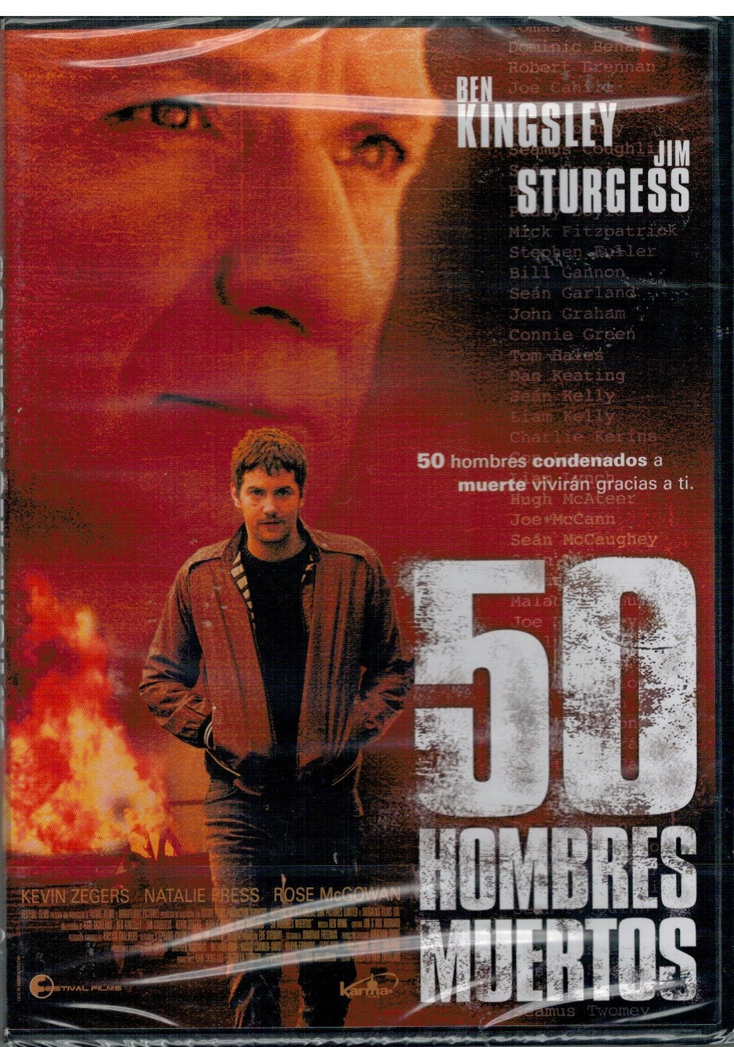 50 hombres muertos (Fifty Dead Men Walking)  (DVD Nuevo)