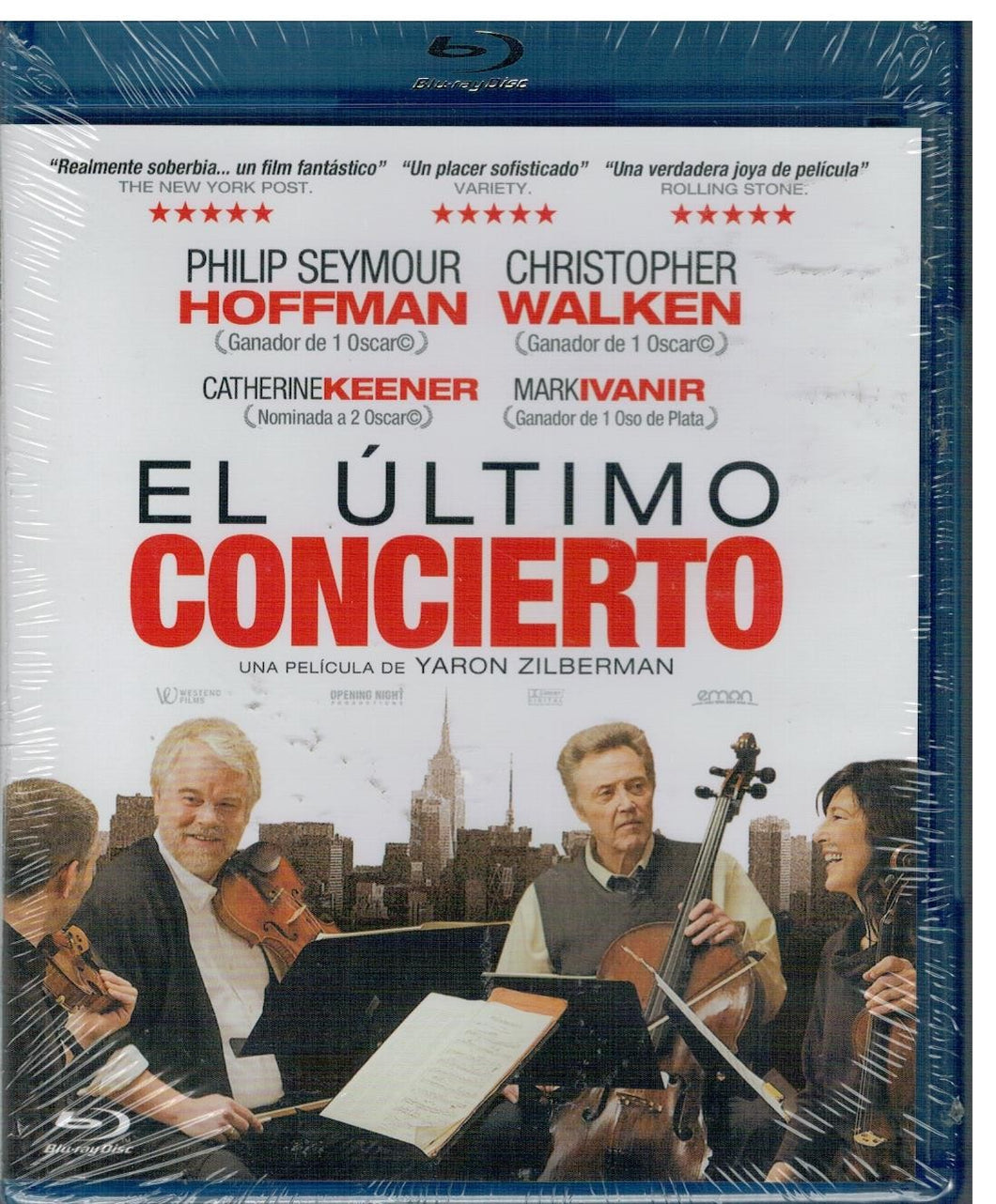 El último concierto (A Late Quartet)  (Bluray Nuevo)