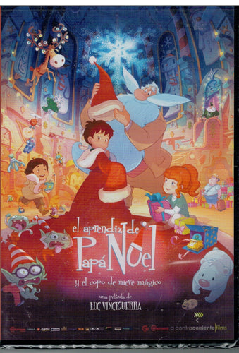 El aprendiz de Papá Noel y el copo de nieve mágico (DVD Nuevo)