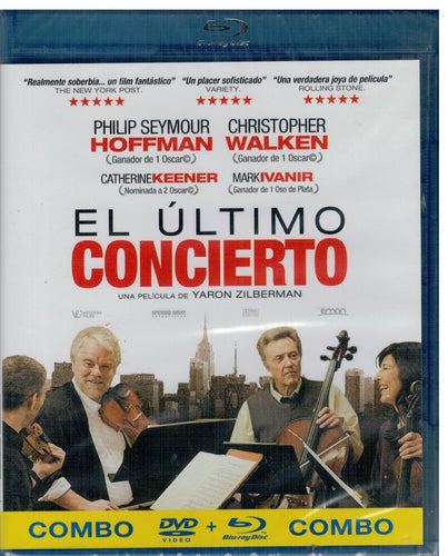 El último concierto (A Late Quartet)  (Bluray Nuevo)