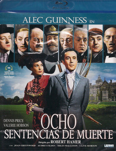 Ocho sentencias de muerte (Kind Hearts and Coronets) (Bluray Nuevo)