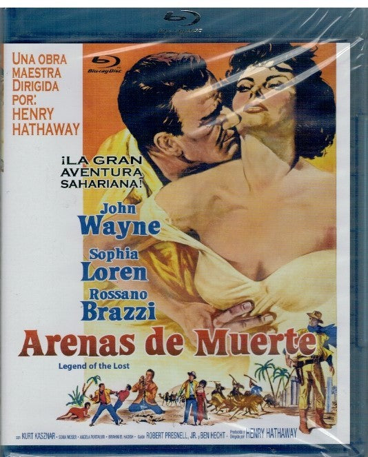 Arenas de muerte (Legend of the Lost) (Bluray Nuevo)